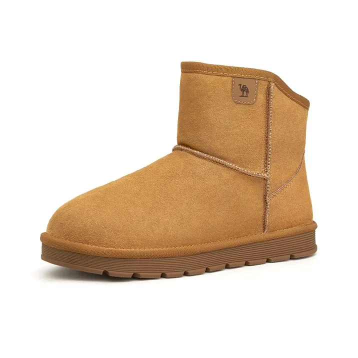 CAMEL Snow Boots Men's Black/Yellow/Khaki