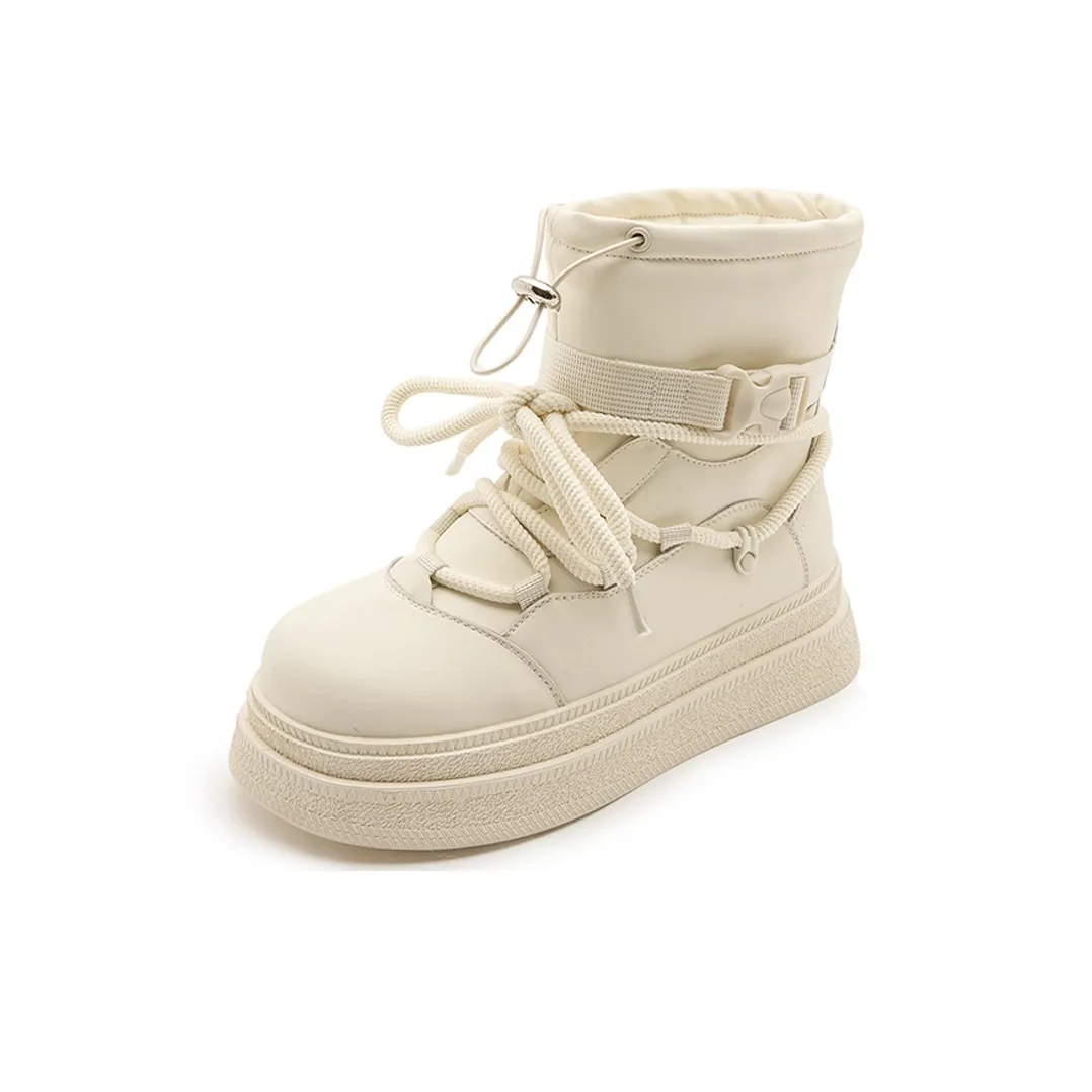 Obertine Короткие сноубутсы женские цвет слоновая кость