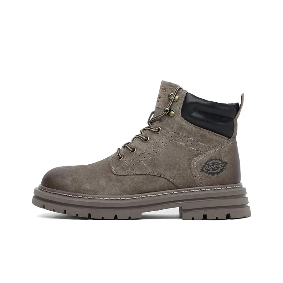Dickies Trendy Classic And Versatile Short Mid Martin Boot Men's Camel