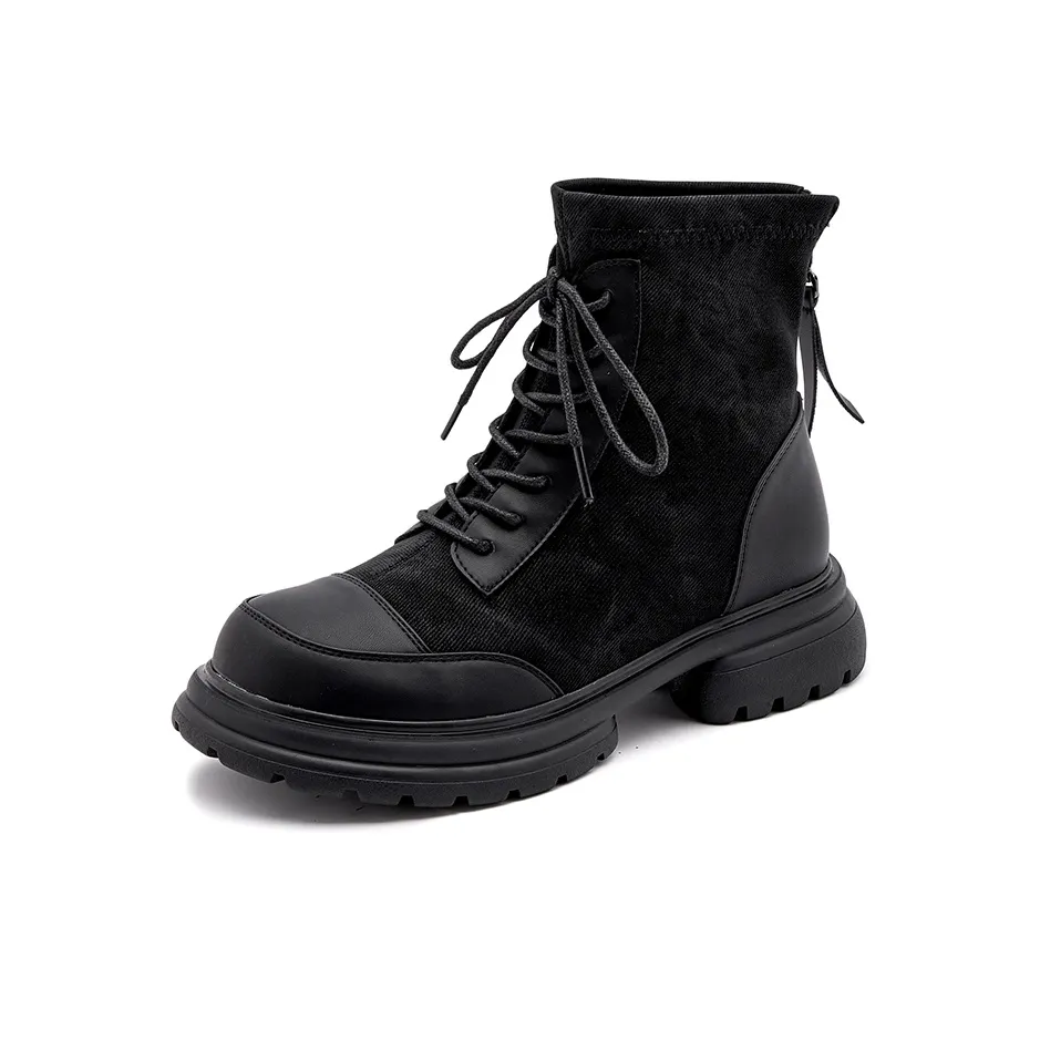 Ouumeis Ботильоны 4CM Женские