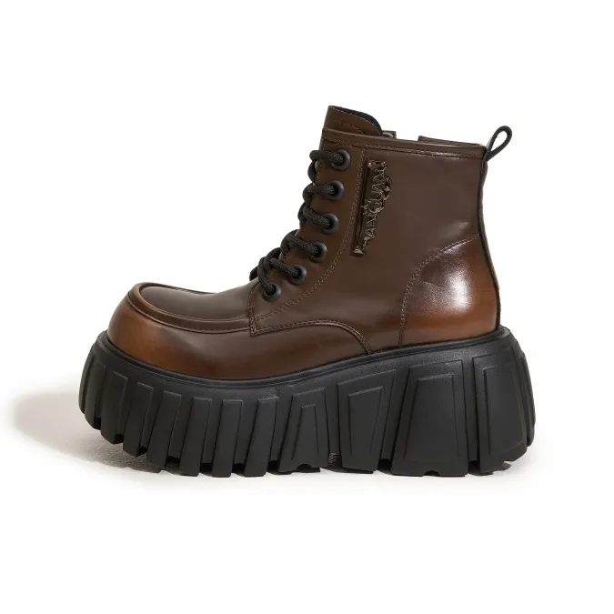 Milan Love Song Короткий Martin Boot Высокий каблук Женские