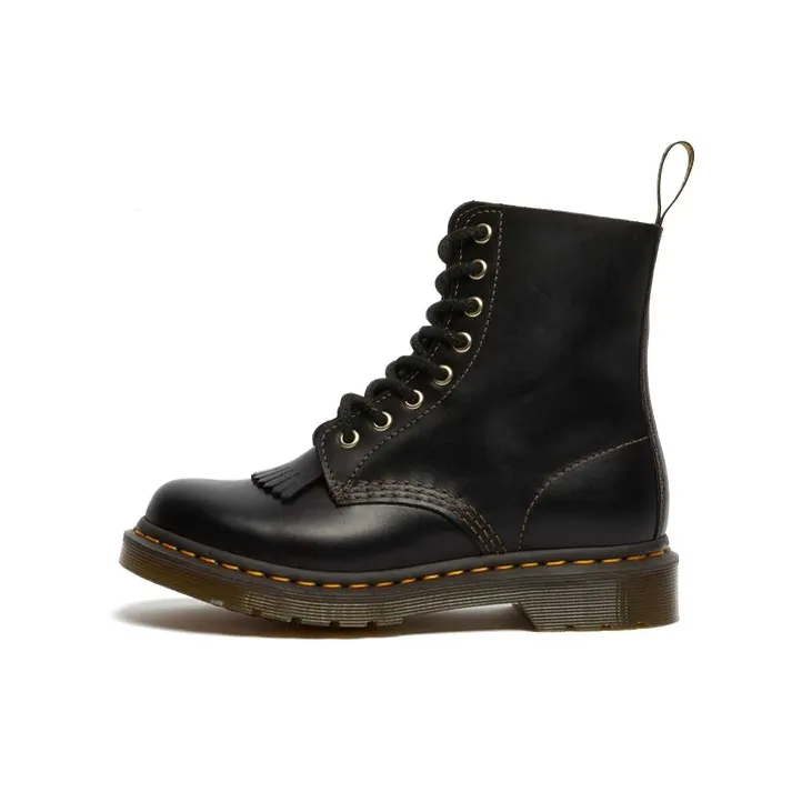 Dr.Martens 1460 Pascal Abruzzo Короткий Мартин Ботинок Женские Черный
