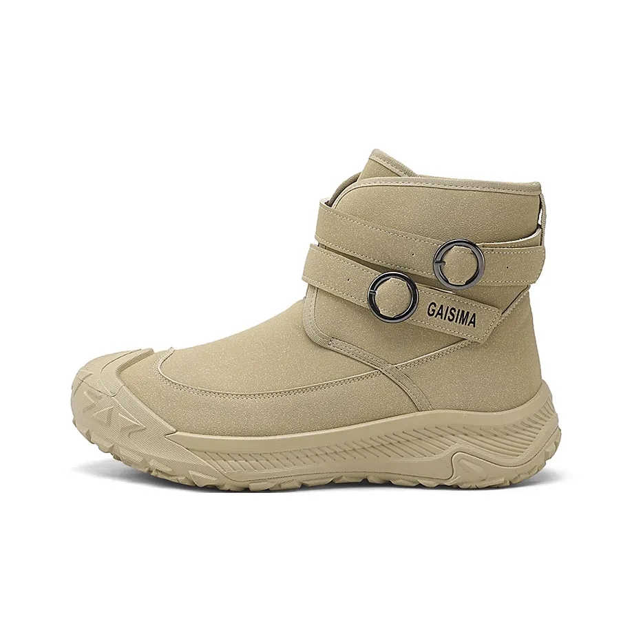 GAISIMA Ankle Boots Men's Gray/Khaki/Black