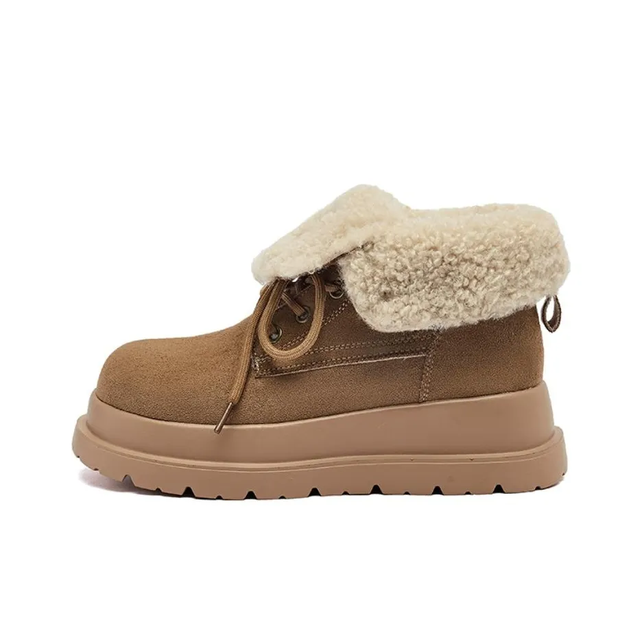 AGSDON Термические Короткие Снежные Ботинки Женские