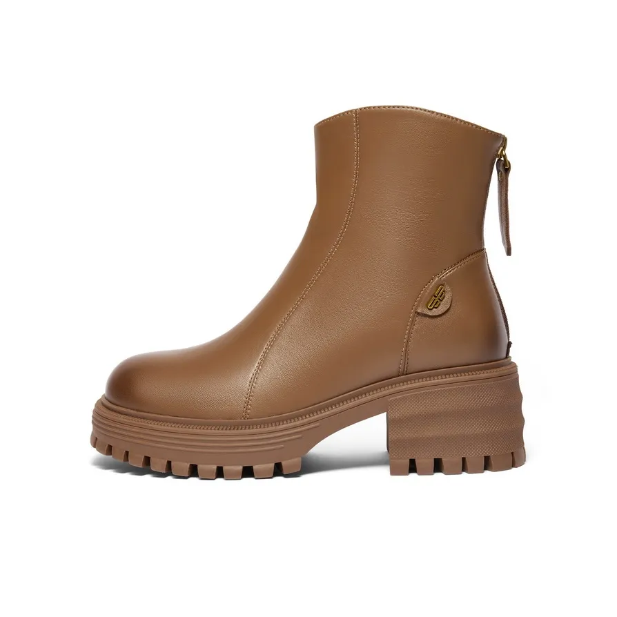 BELLE Botильоны 6 см Женские Коричневый Черный