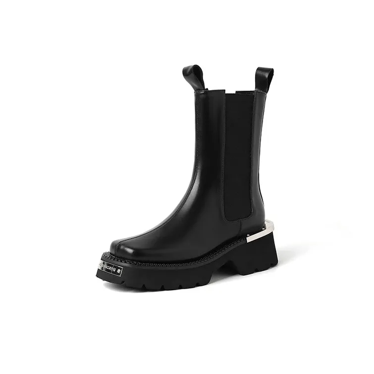 Rongcheng Shoe King Short Chelsea Boots Women's