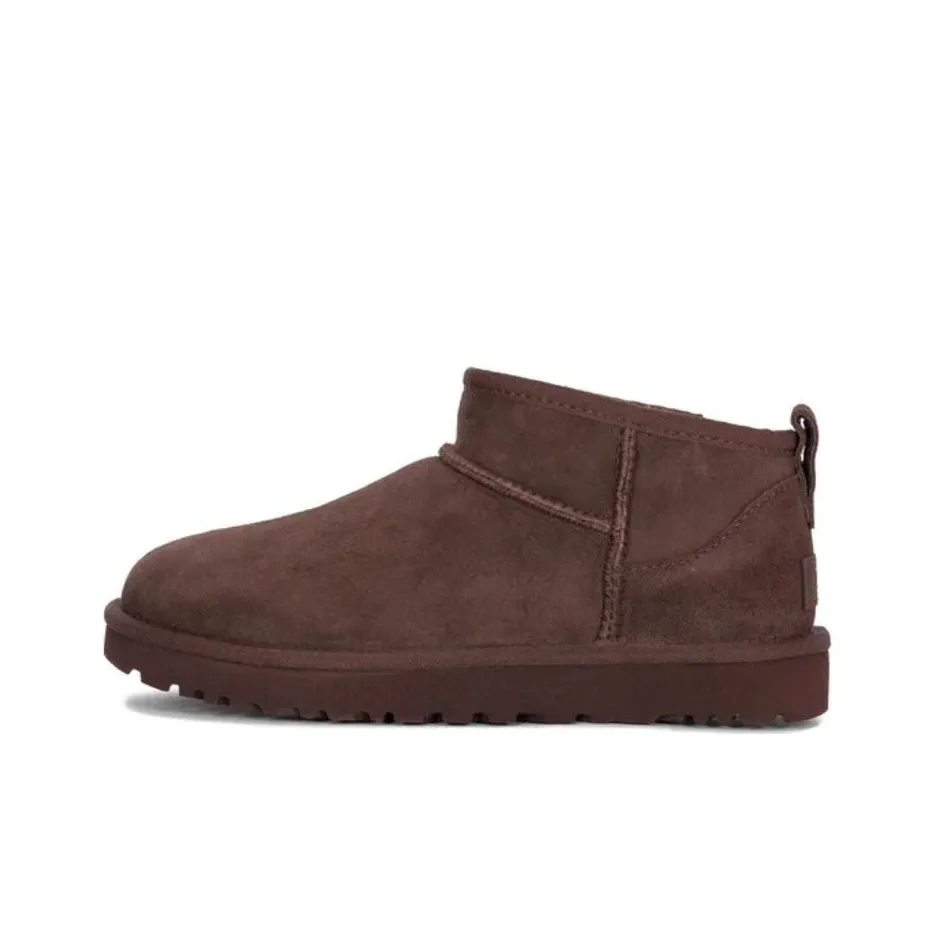 UGG WMNSUGG Classic Ultra Mini Boot 
BURNT CEDAR
 Women
s