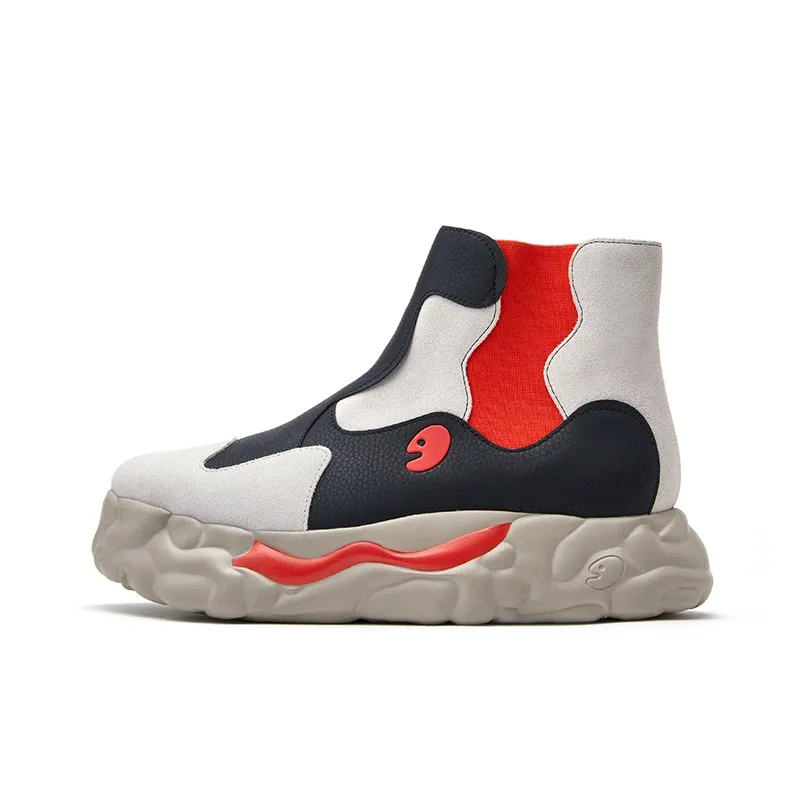 U.IN Painted Travel Shoes Sanamoros 3 Artistic Collection Chelsea Boots Women's