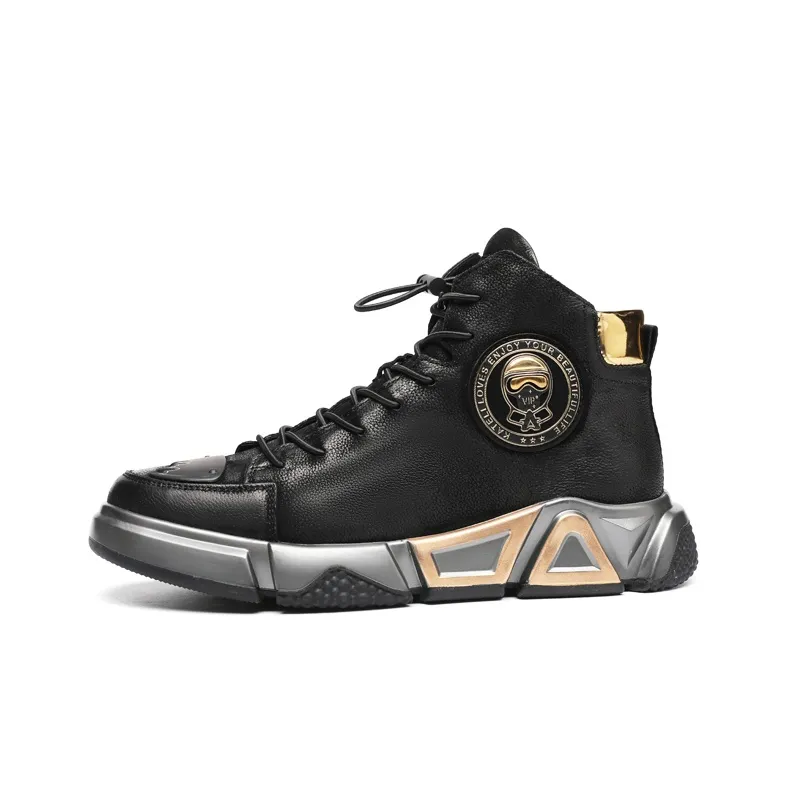 HUNU Носки Crew Martin Boot Мужской Черный