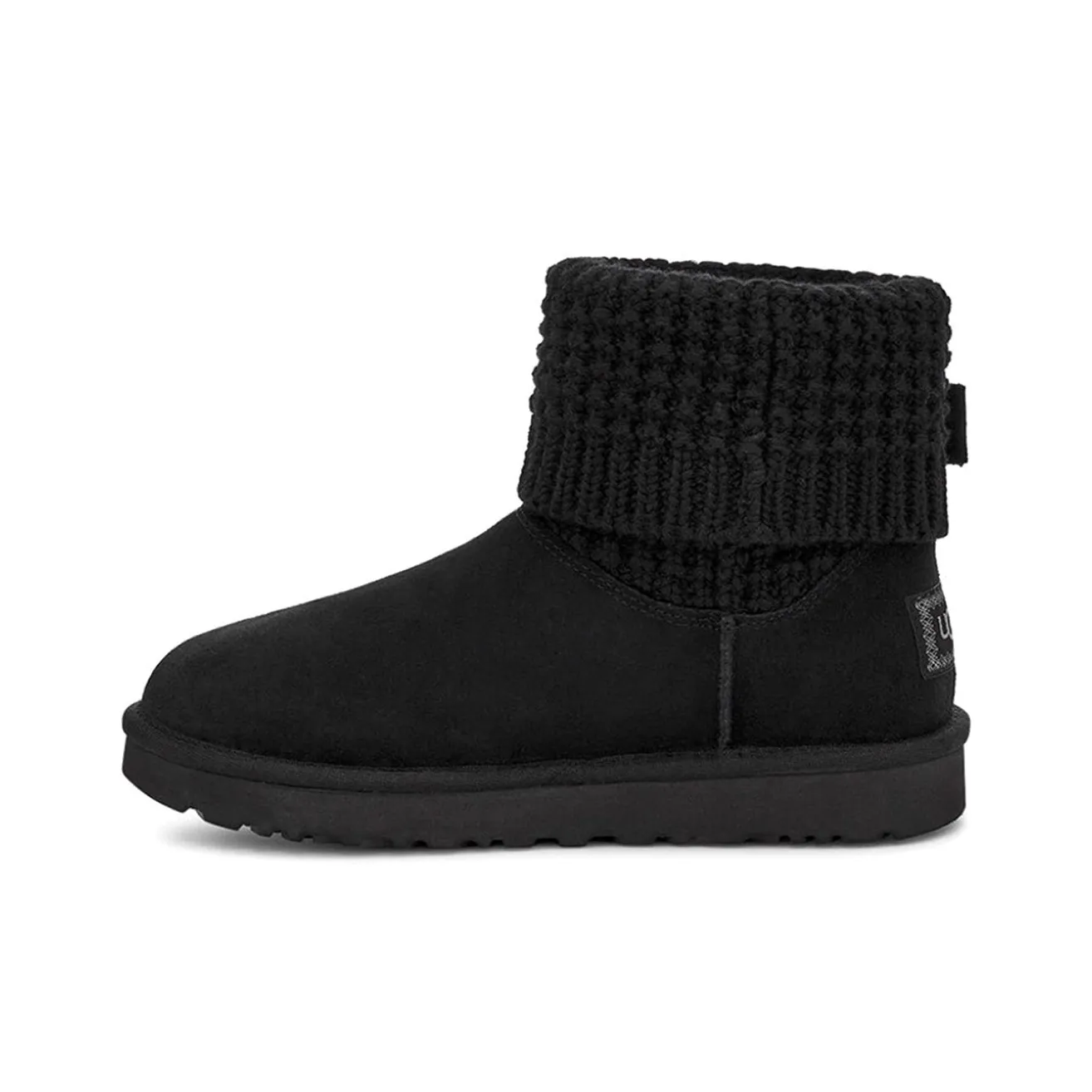 UGG Классический Solene Мини Короткий Снегокат Женские Черный
