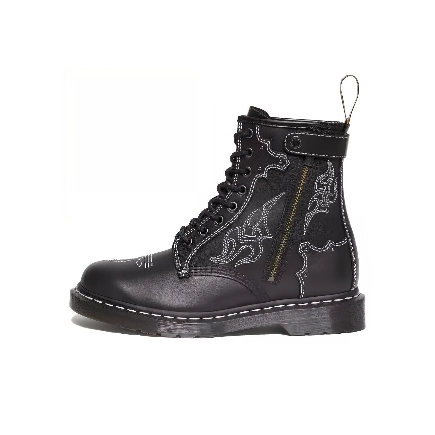 Dr.Martens 1460 GOTHIC AMERICANA LEATHER LACE UP BOOTS Short Martin Boot Unisex Black