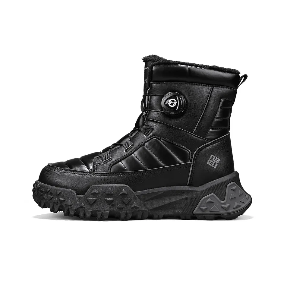 GNVA Warm Short Mid Calf Snow Boots Men's