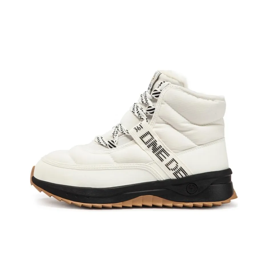 361° Fleece Snow Термический Устойчивый к Износу Низ Резистентный Короткий Сноубутсы Женские Белый Черный