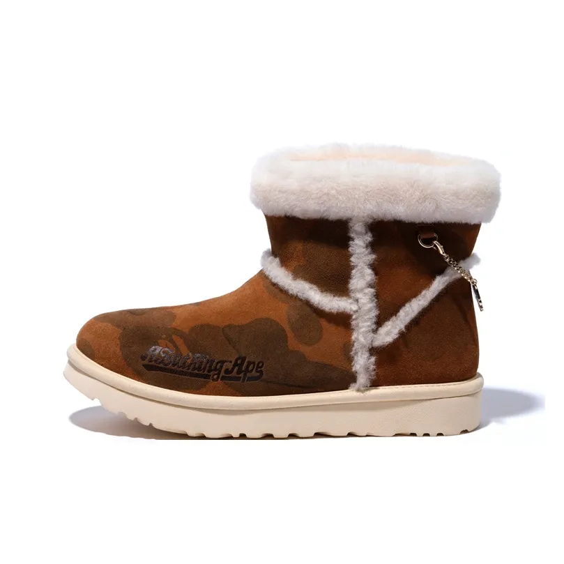 UGG Classic Mini Lace Up Weather Boot Chestnut Whitecap