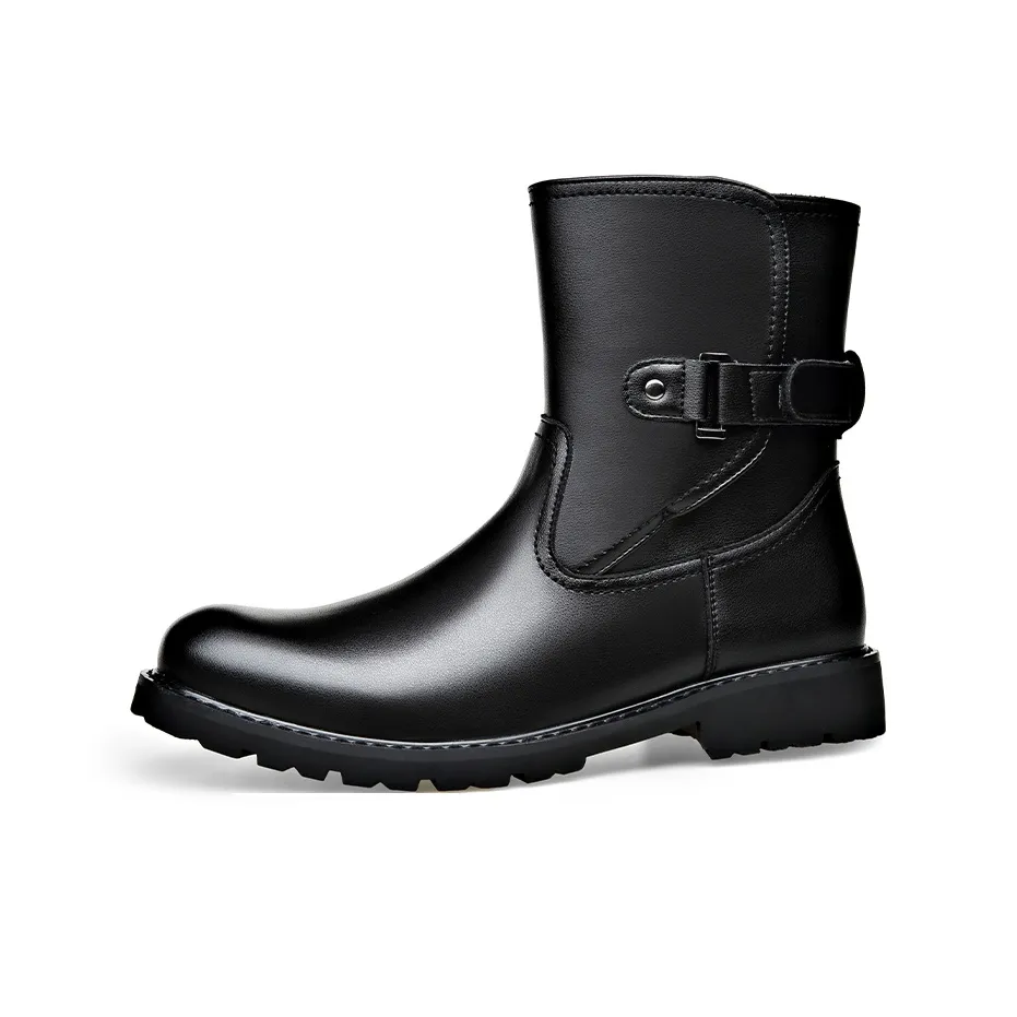 LUOMENG Ботильоны Мужские Черные