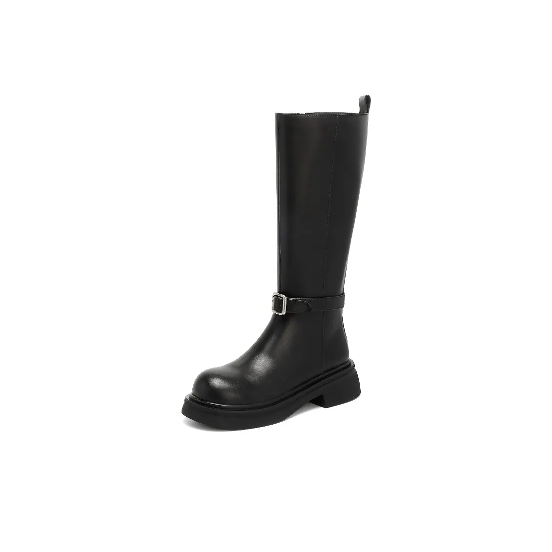 BAFFN Knee high Boots 5CM Women's Black