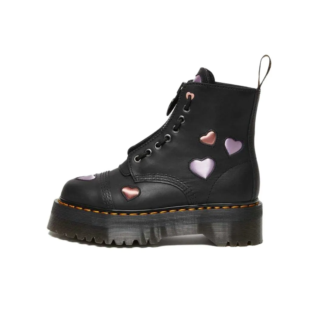 Dr.Martens SINCLAIR Short Martin Boot Women
s Black