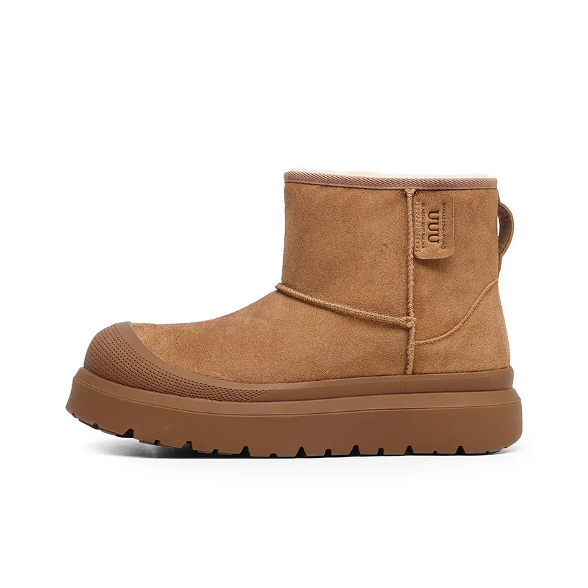 Angelmi Термический Устойчивый к Износу Короткие Снежные Ботинки Унисекс CAMEL