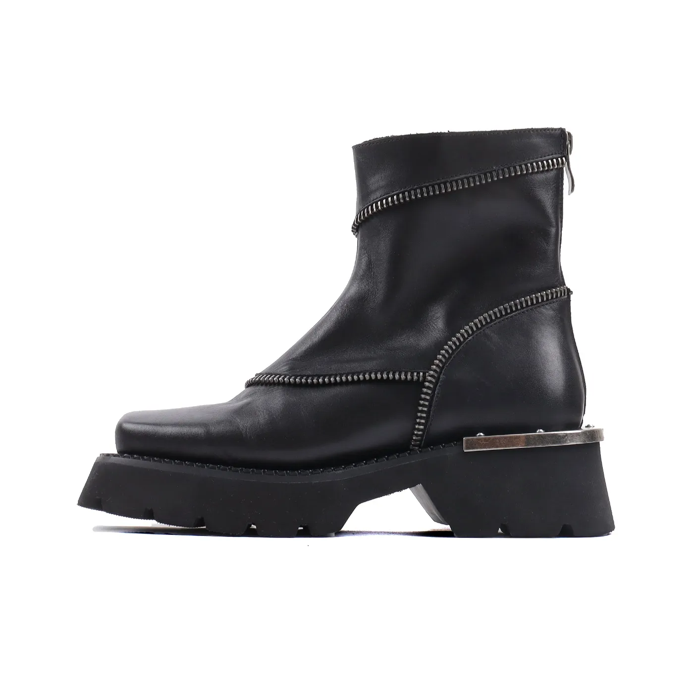 NOT DETAILED Ankle Snow-shoe Boots 5.5cm Women's Black