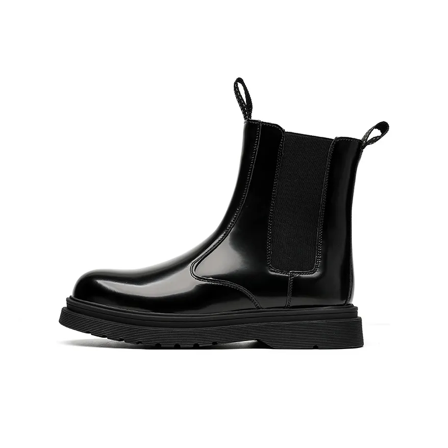 Beidouniao Короткий Челси Мужской Черный