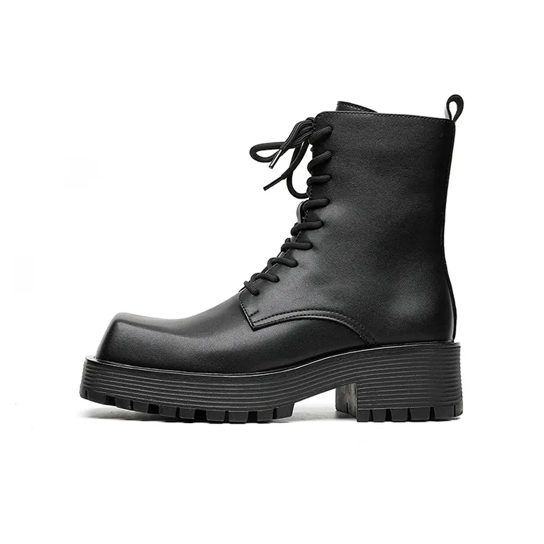 YEDANI Короткий MID Martin Boot Мужской Черный