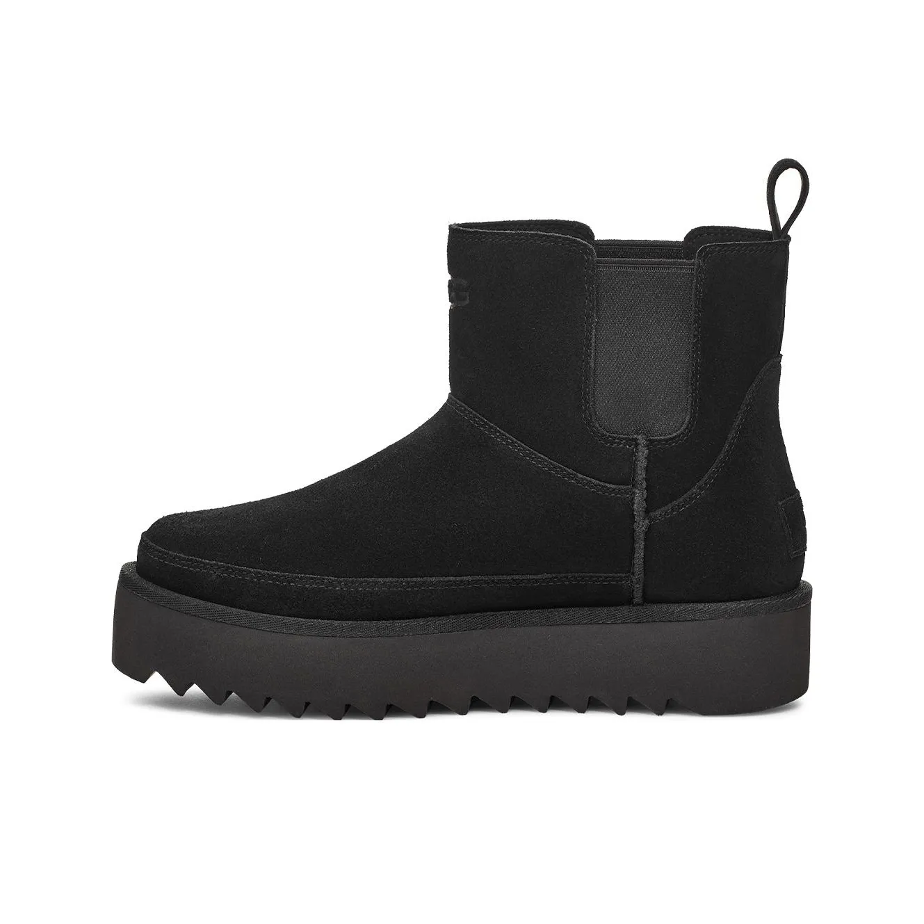 UGG Classic Chelsea Platform Mini Boot 'Black' Women's