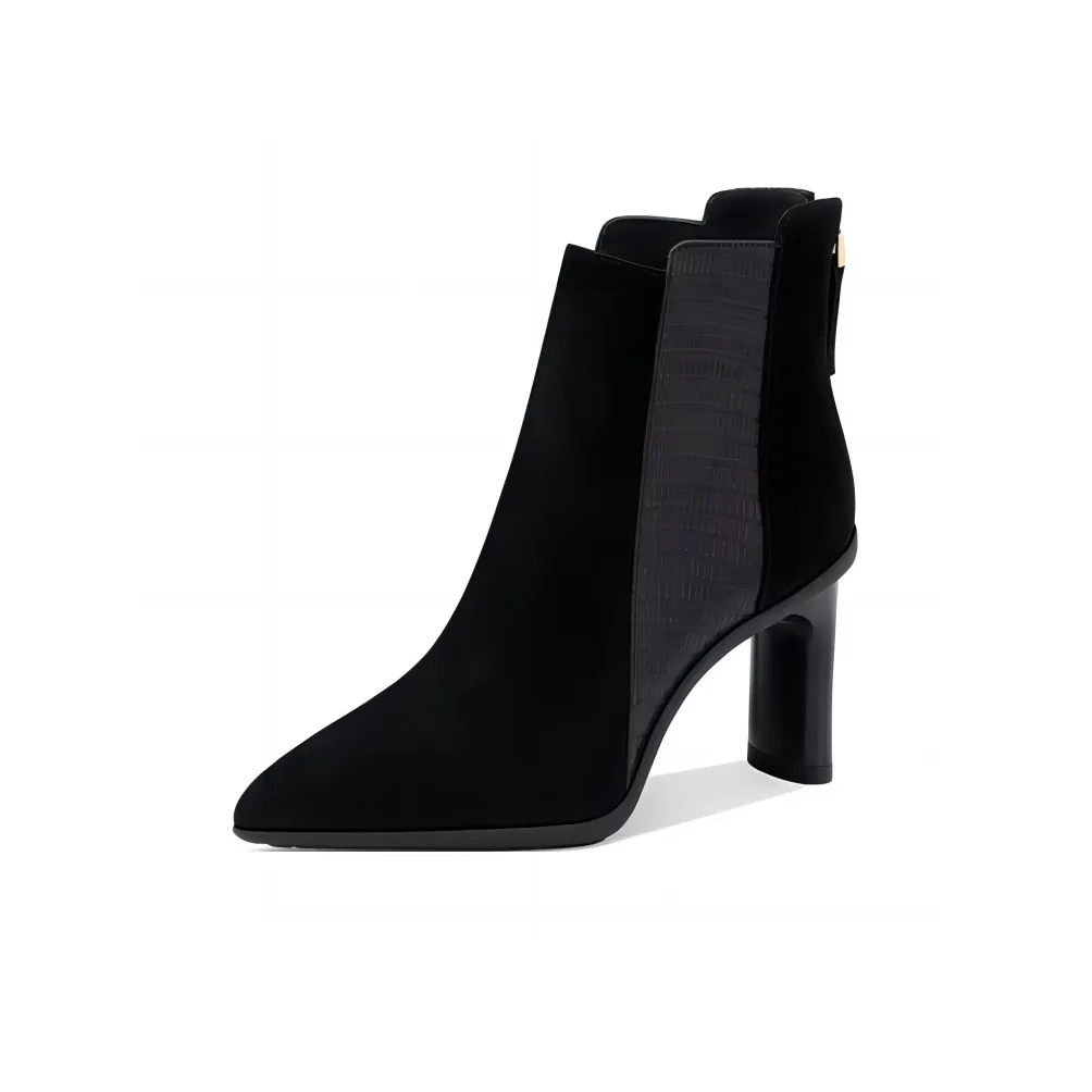 JESSICA SOPHIA Короткий Челси 7,5 см Женский Черный