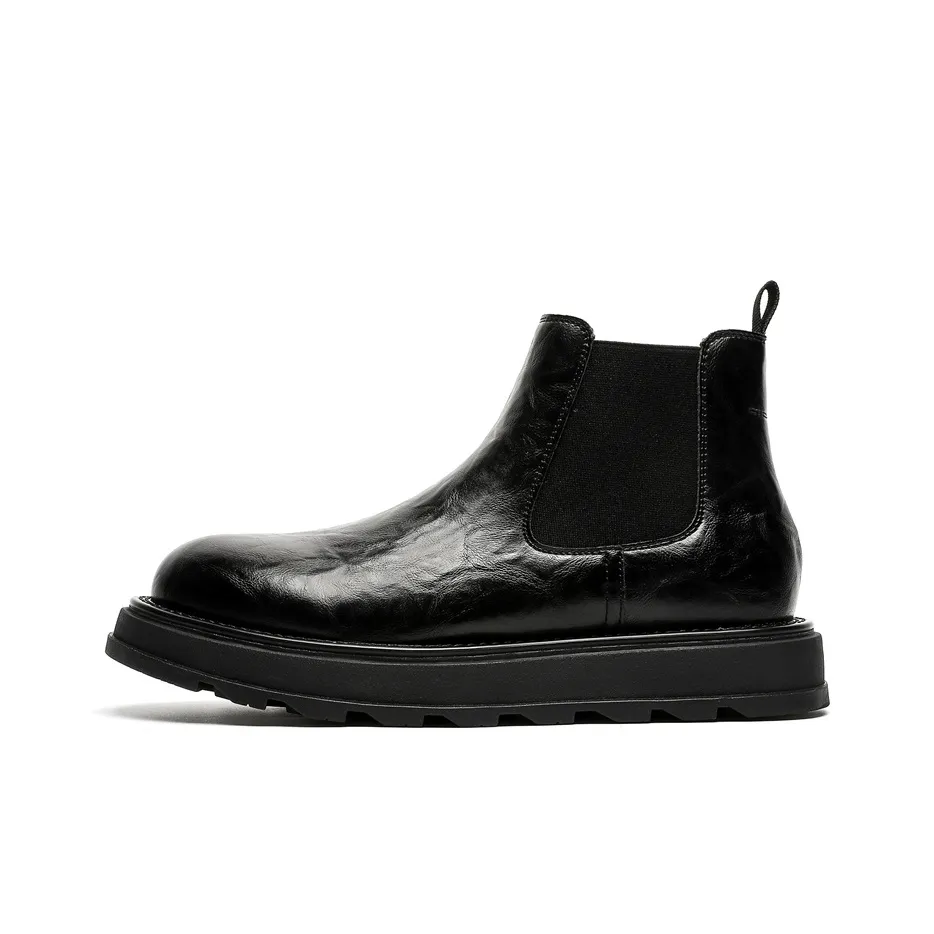 Chi Wolf Короткий Челси Мужской Черный