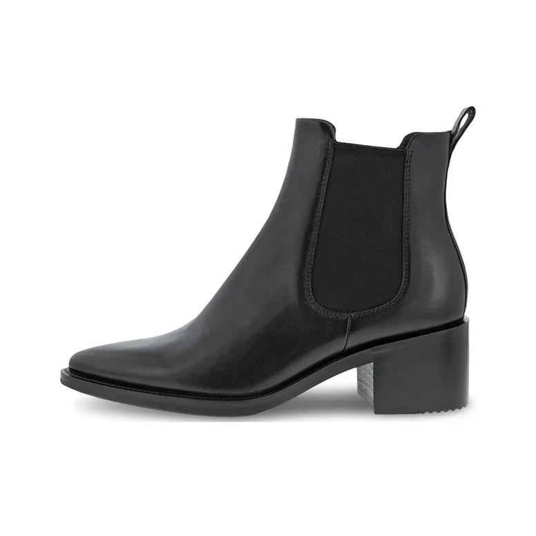 Ecco Shape 35 Sartorelle Short Chelsea Boots Women's Black
