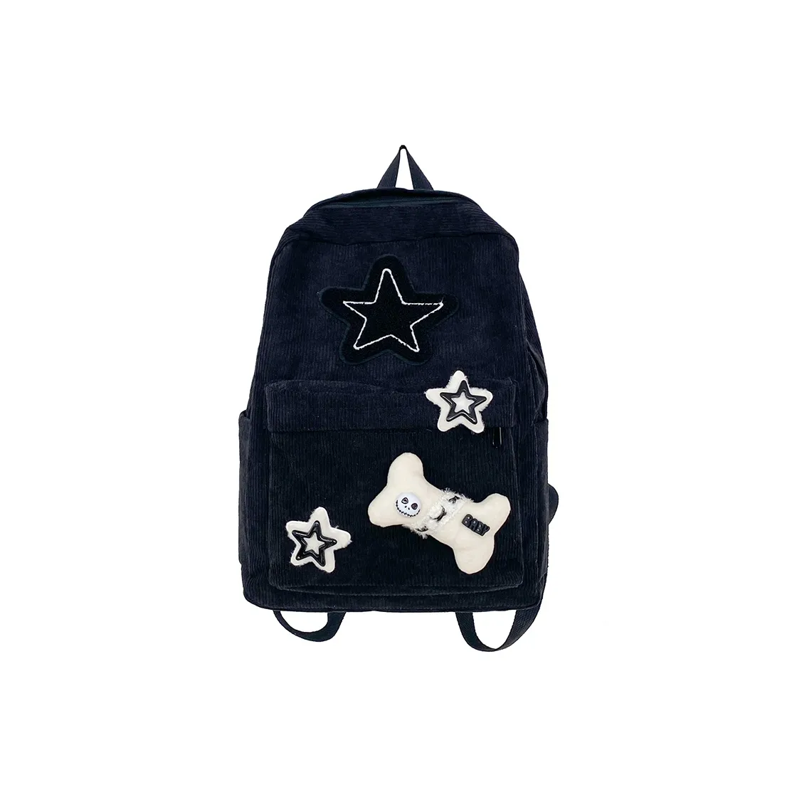 Yalu Corduroy Backpack Unisex Multicolor
