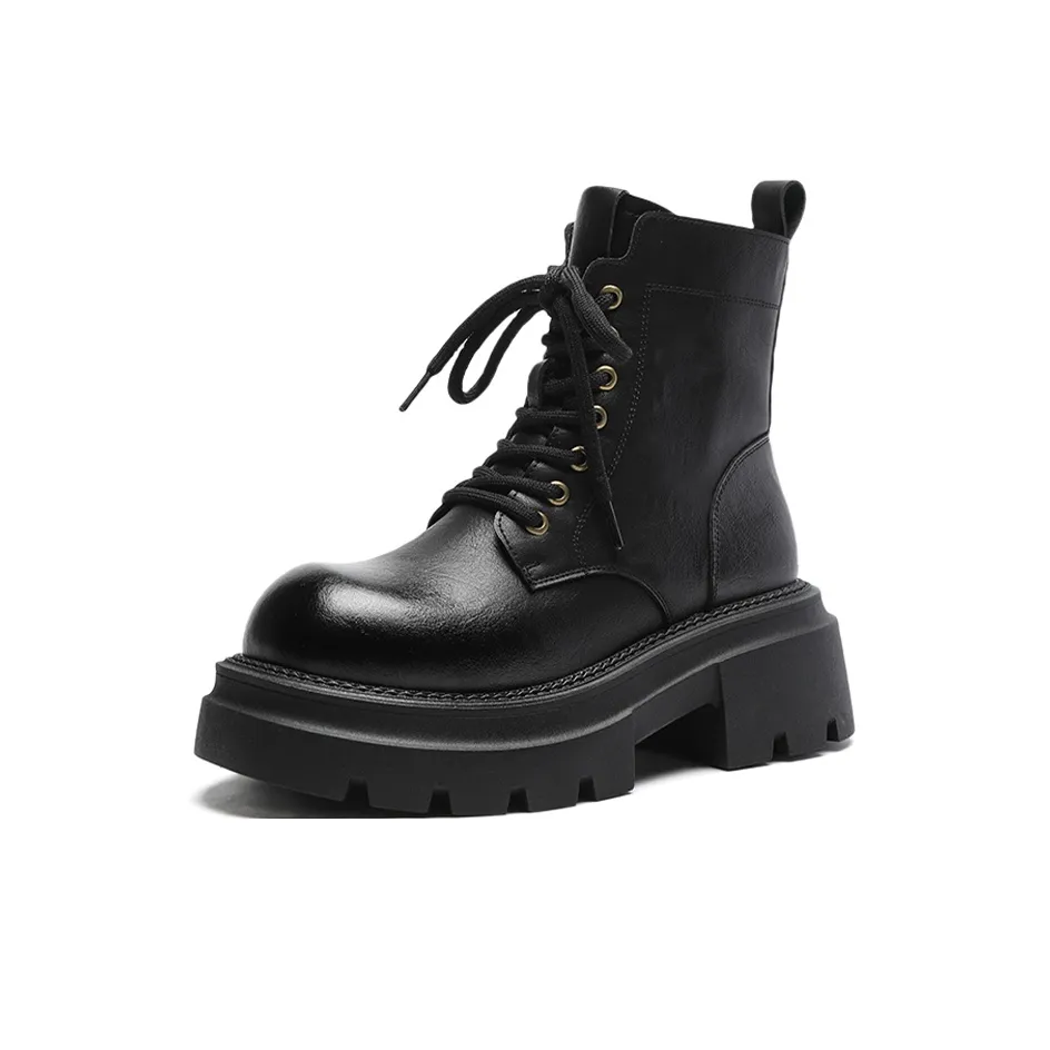 ZHR Короткий Мартин Ботинок 6 см Женский