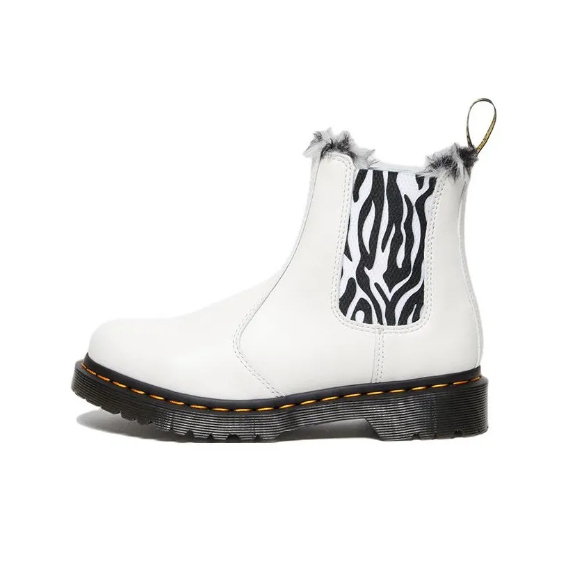 Dr.Martens Короткий Челси Женские Белые