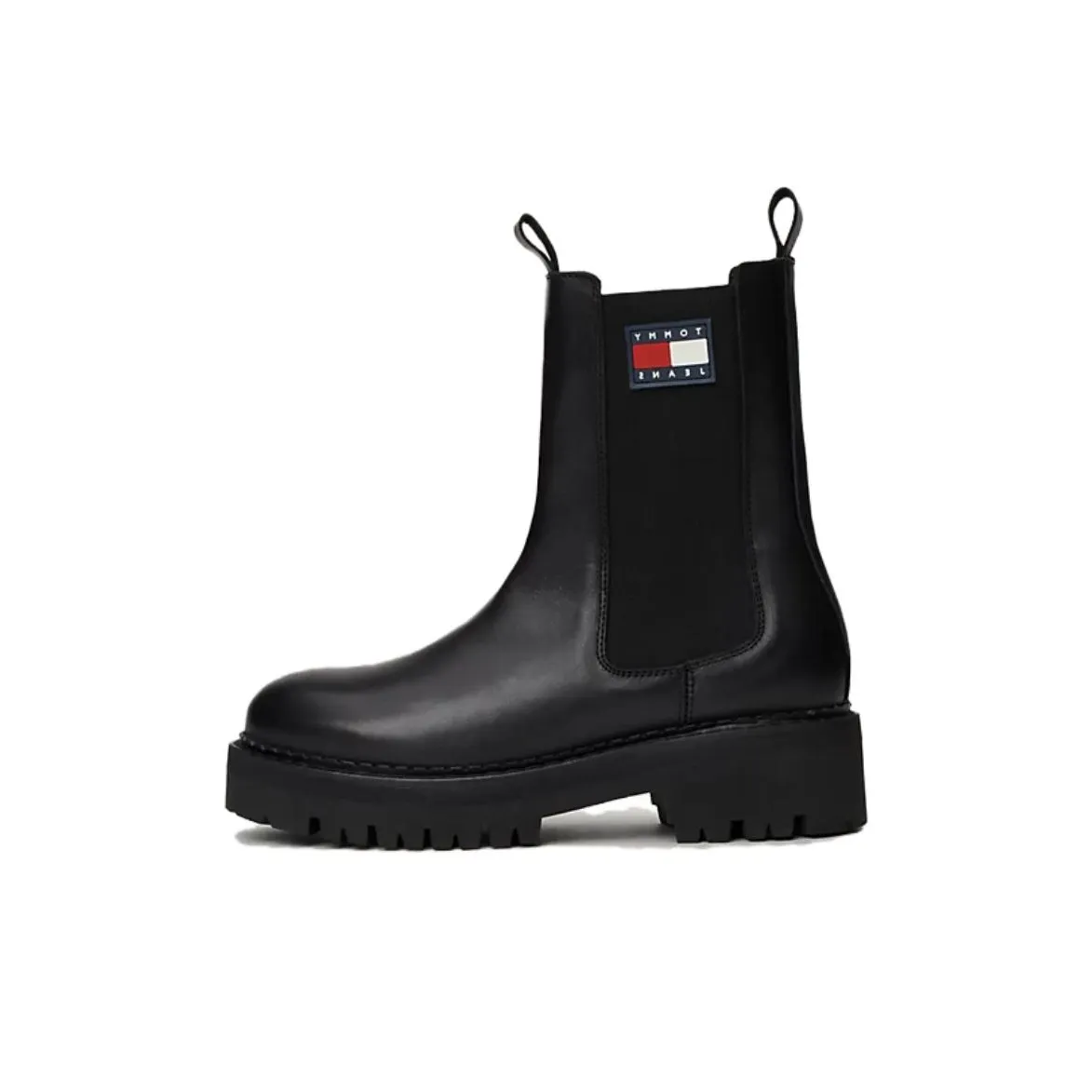 Tommy Hilfiger Short Chelsea Boots 4.5cm Women's Black