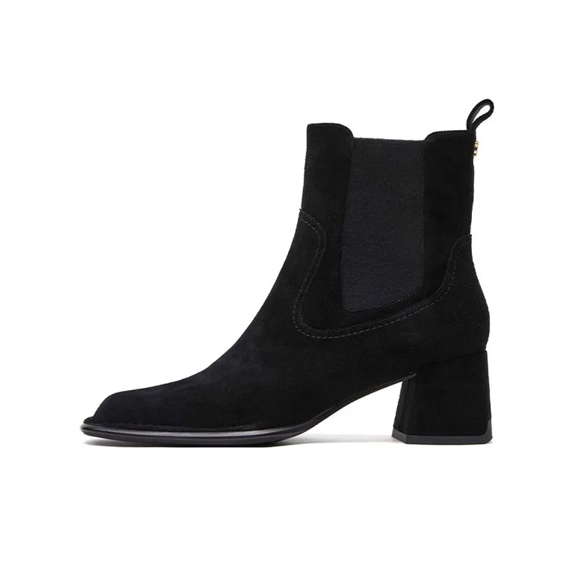 Marie Claire Короткий Челси Женские Полночь Париж Черный