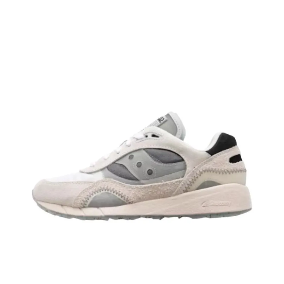 Saucony Shadow 6000 Transparent White Dark Grey