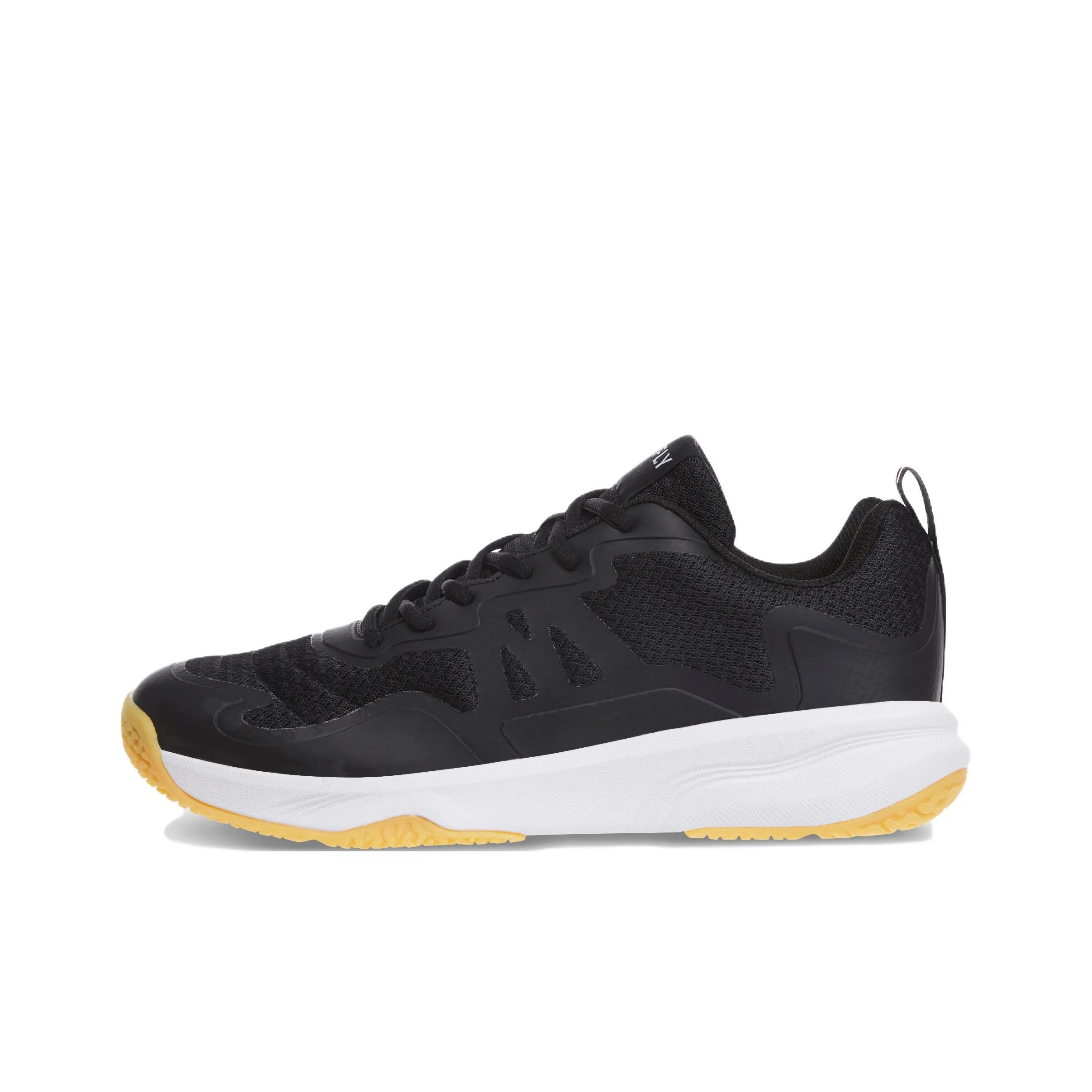 DECATHLON 530 Cushioning Wear Resistant Low Top Badminton Shoes Men's Black White