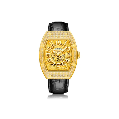 HIPINE Механический Movement Мужские Explore Home Series Часы 38mm*48mm*12mm Золотой