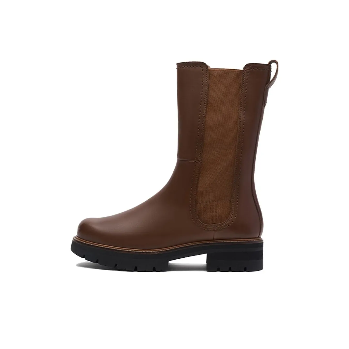 Clarks Crew Chelsea Женские Коричневый