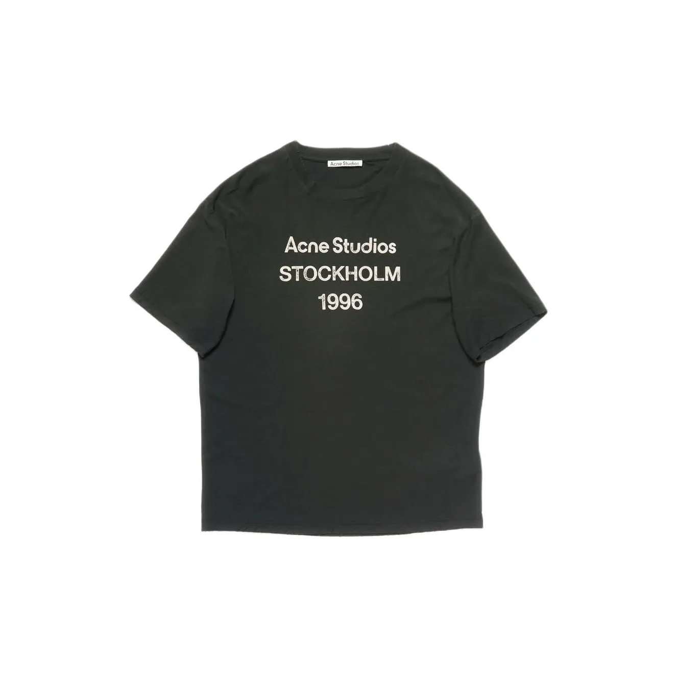 Acne Studios Relaxed Fit Logo T Shirt