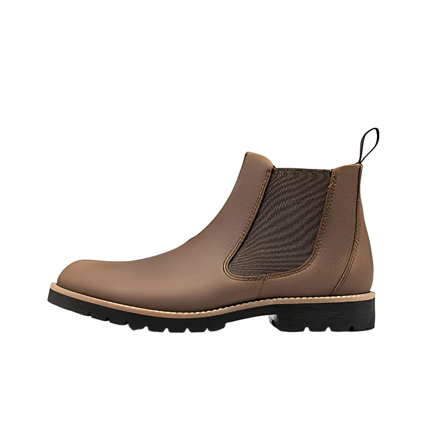 Ecco Justin Ankle-Length Chelsea Boots Men's Cocoa Brown