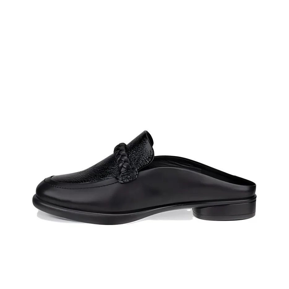 Ecco Домашние тапочки Женские Черные