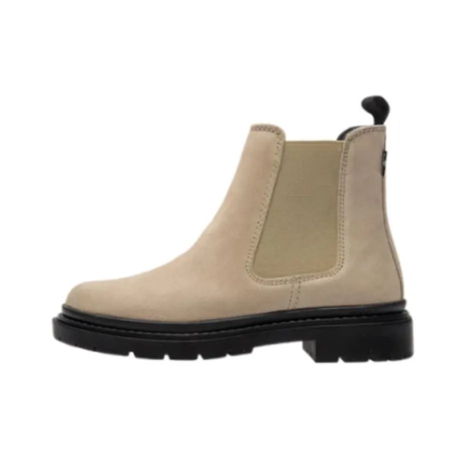 Levi's Trooper Chelsea Short Chelsea Boots Women's Beige Brown