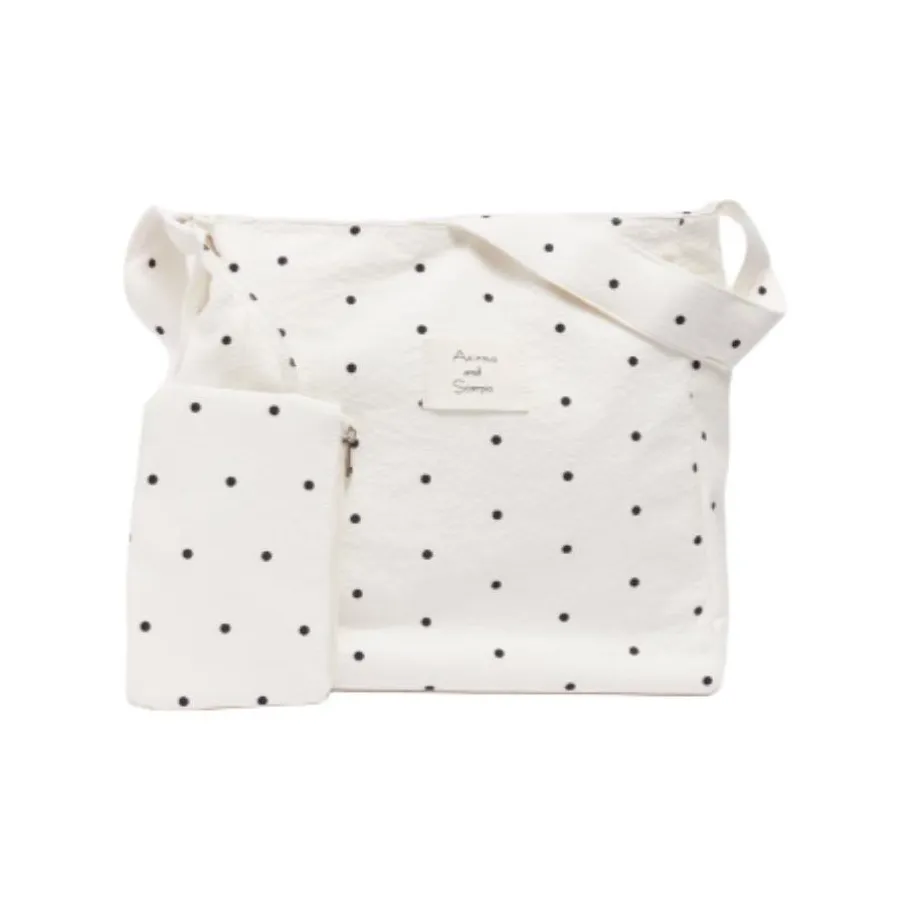 Three Blessings Ткань Тоут Сумка Сумка для покупок Сумка на плечо Средний Женская Многоцветная