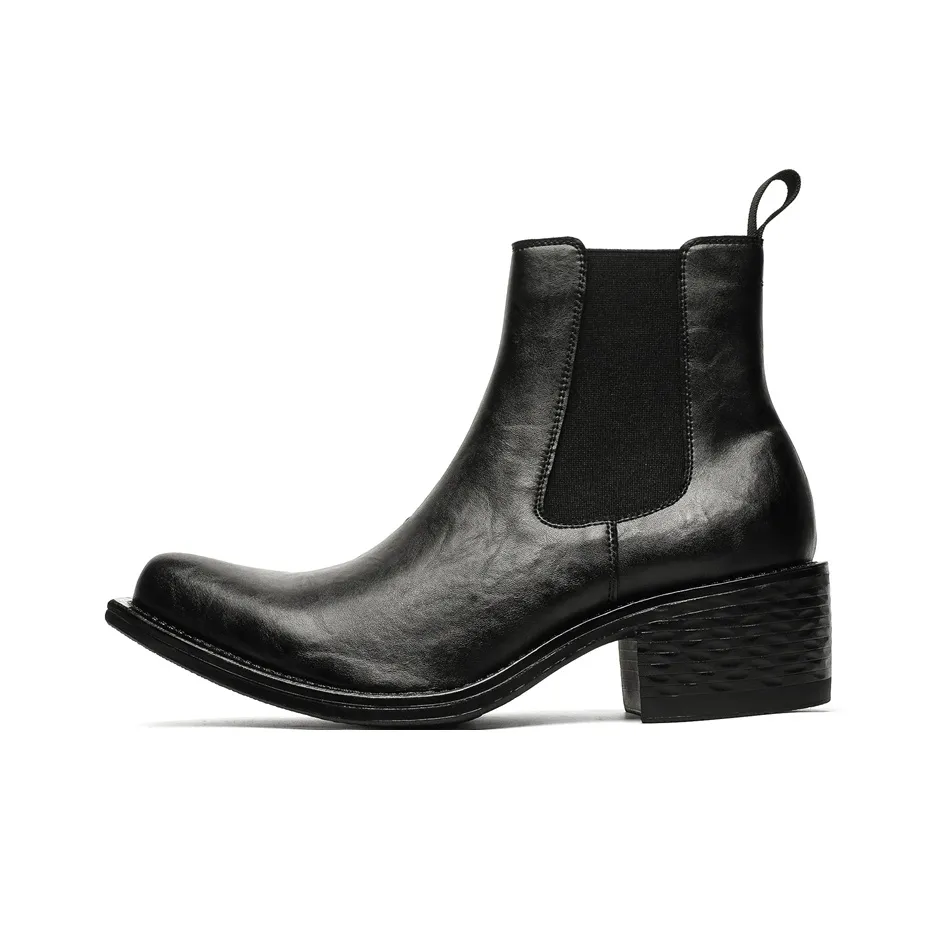 Xiwencha Crew Челси 5 см Мужской Черный