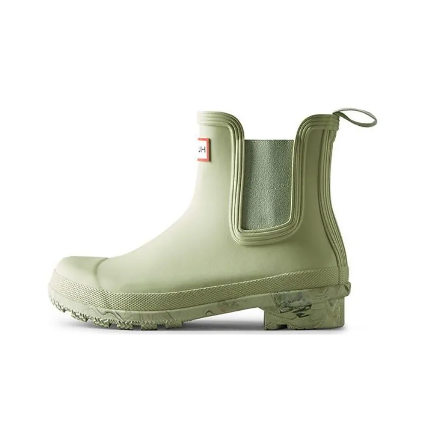 HUNTER Waterproof And Wear-resistant Rain Boots Women's Aquamarine