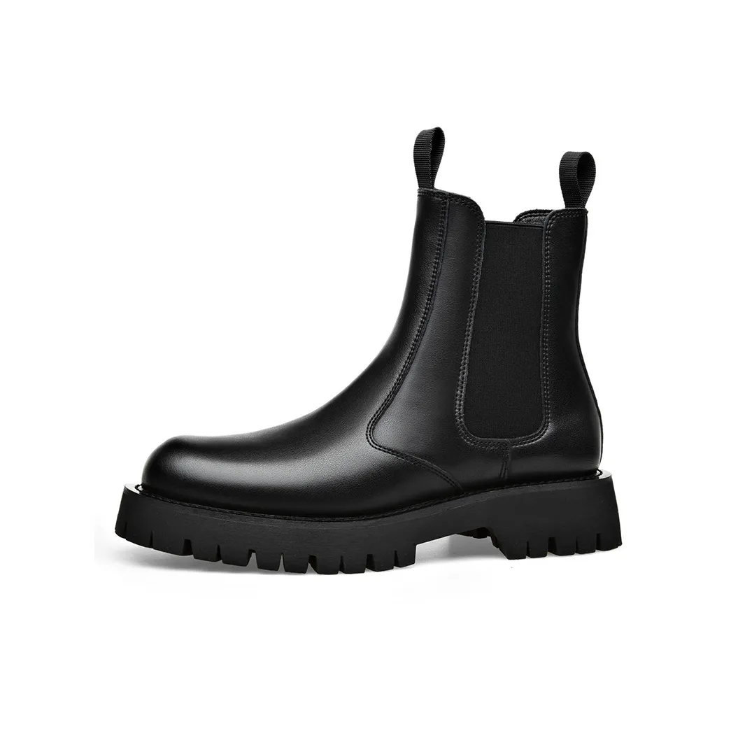 Journey Of Inspiration Crew Chelsea Boots Unisex Black