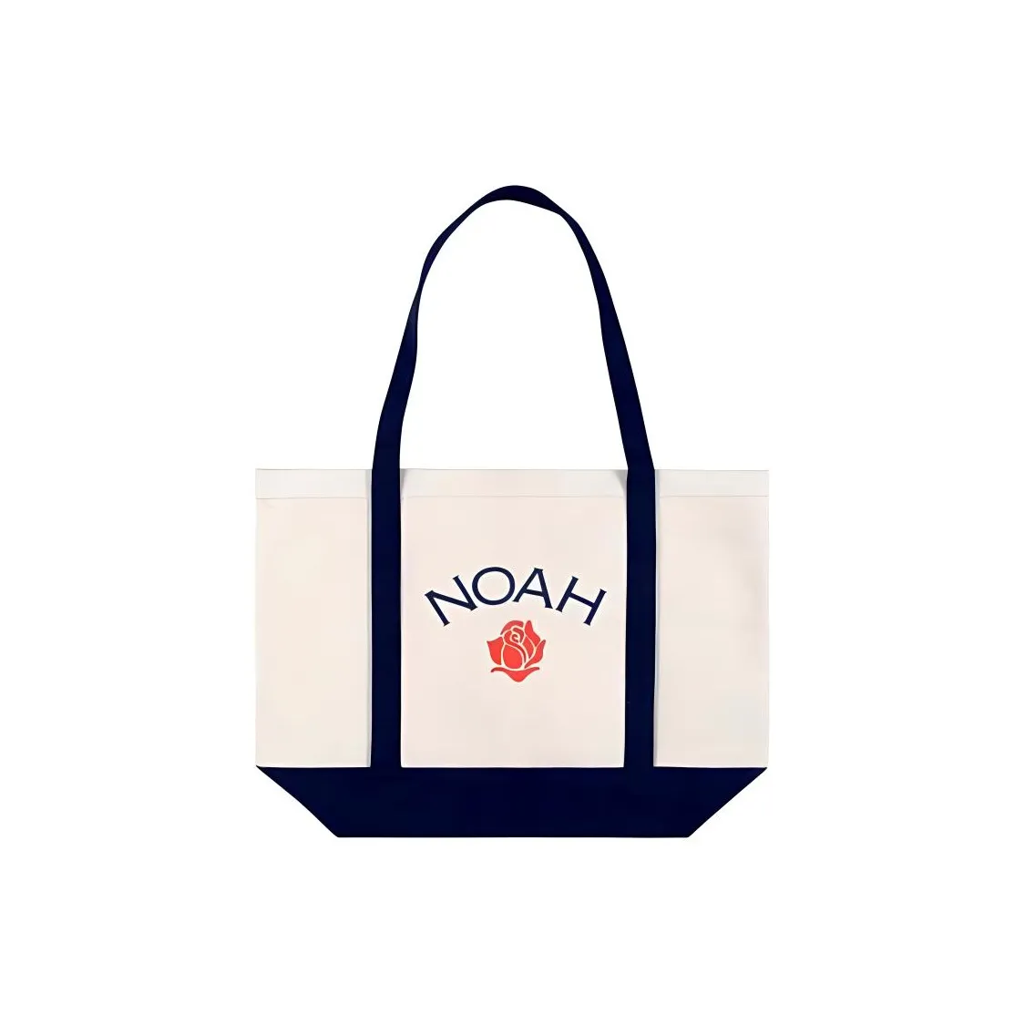 NOAH Canvas Tote Bag, Shopping Bag, Canvas Bag, Shoulder Bag Regular Unisex White