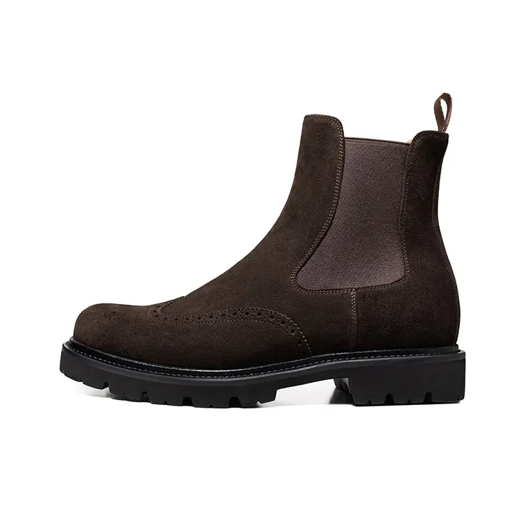 THOM WILLS Короткий Челси Мужской Темно-Кофейный