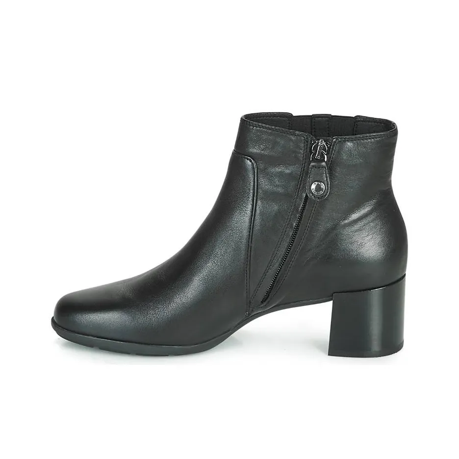 GEOX Short Chelsea Boots Women's Black