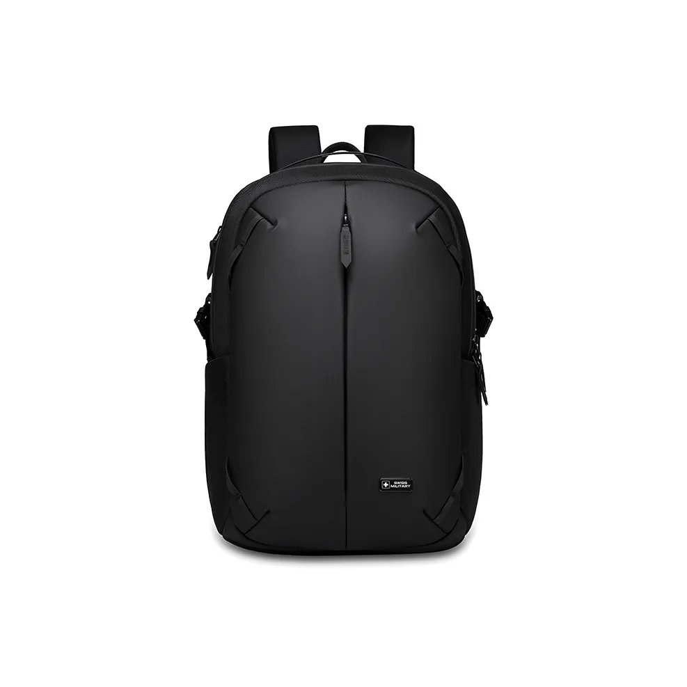 SWISS MILITARY Membrana Dermalis Backpack Laptop Bag Backpack Regular Men's Black